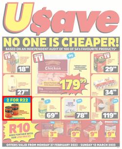 Usave Western Cape (27 February - 12 March 2023), page 1