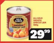 All Gold Smooth Apricot Jam-900g