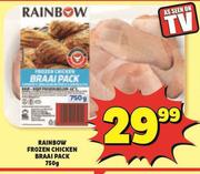 Rainbow Frozen Chicken Braai Pack-750g