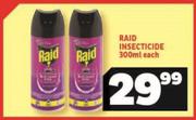 Raid Insecticide-300ml Each