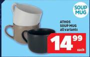 Athos Soup Mug All Variants-Each