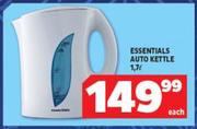Essentials Auto Kettle 1.7L-Each