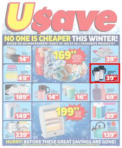 Usave Western Cape : No One Is Cheaper This Winter (22 May - 11 June 2023), page 1