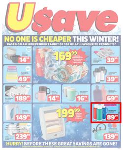 Usave Western Cape : No One Is Cheaper This Winter (22 May - 11 June 2023), page 1