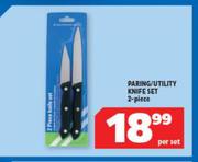 Paring/Utility Knife Set 2 Piece-Per Set