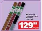 Multi Floor Vinyl Roompack All Variants-1.83m x 4m Per Pack
