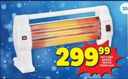SCE 3 Bar Quartz Heater 1200W-Each