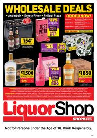 Shoprite Liquor Western Cape : Wholesale Deals (20 May - 9 June 2022)