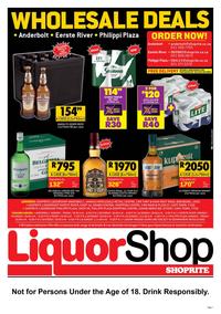 Shoprite Liquor Western Cape : Wholesale Deals (24 June - 10 July 2022)