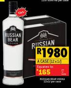 Russian Bear Vodka 12x1L - per case