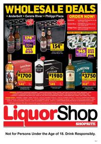Shoprite Liquor Western Cape : Wholesale Deals (25 July - 9 August 2022)
