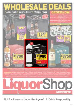 Shoprite Liquor Western Cape : Wholesale Deals (25 July - 9 August 2022), page 1