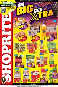 Shoprite Western Cape : Go Big Get Xtra (02 May - 04 May 2025)