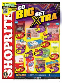 Shoprite Western Cape : Go Big Get Xtra (07 July - 20 July 2025)