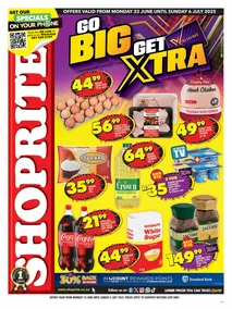 Shoprite Western Cape : Go Big Get Xtra (23 June - 06 July 2025)