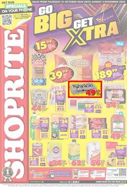 Shoprite Western Cape : Go Big Get Xtra (31 October - 03 November 2024), page 1