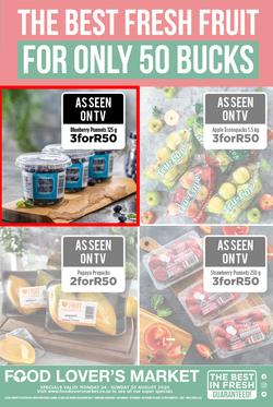 Food Lover's Market Eastern Cape : The Best Fresh Fruit For Only 50 Bucks (24 August - 30 August 2020), page 1