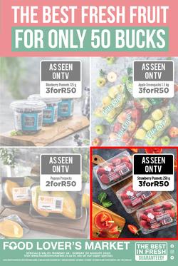 Food Lover's Market Eastern Cape : The Best Fresh Fruit For Only 50 Bucks (24 August - 30 August 2020), page 1