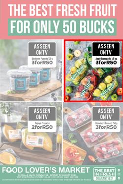Food Lover's Market Eastern Cape : The Best Fresh Fruit For Only 50 Bucks (24 August - 30 August 2020), page 1
