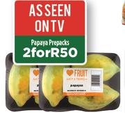 Papaya Prepacks-For 2