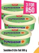 Sunshine D Lite Tub-3x500g