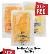 Food Lover's Real Cheese Slice-2x150g