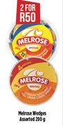 Melrose Wedges Assorted-2x200g