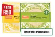 Tortilla White Or Brown Wraps-For 2