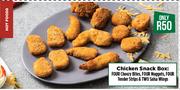 4 Cheezy Bites, 4 Nuggets, 4 Tender Strips & 2 Salsa Wings-Chicken Snack Box