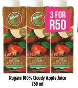 Rugani 100% Cloudy Apple Juice-3 x 750ml