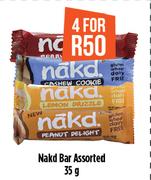 Nakd Bar Assorted-4 x 35g