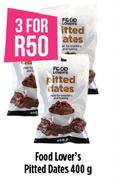 Food Lover's Pitted Dates-3 x 400g