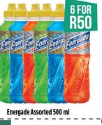 Energade Assorted-6 x 500ml