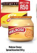 Melrose Cheese Spread Assorted-For Any 2 x 250g