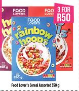 Food Lover's Cereal Assorted-3 x350g