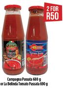 Campagna Passata 680g Or La Belinda Tomato Passata 690g-For 2