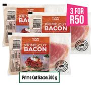 Prime Cut Bacon-For 3 x 200g