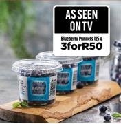 Blueberry Punnets-3 x 125g