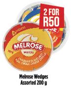 Melrose Wedges Assorted-2 x 200g