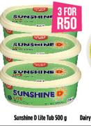 Sunshine D Lite Tub-3 x 500g