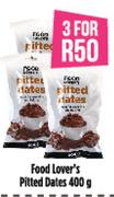 Food Lover's Pitted Dates-3 x 400g