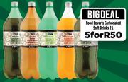 Food Lover's Carbonated Soft Drinks-5x2Ltr