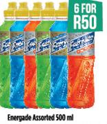 Energade Assorted-6 x 500ml