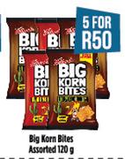 Big Korn Bites Assorted-5 x 120g