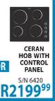 Whirlpool Ceran Hob with Control Panel