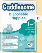 Cuddlesome Value Pack Nappies