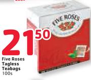 Five Roses Tagless Teabags-100s