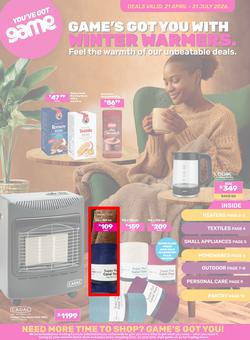 Game : Winter Warmers (21 April - 31 July 2026), page 1