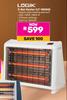 Logik 3 Bar Heater LT-1800Q