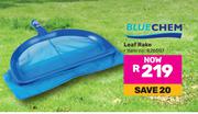Blue Chem Leaf Rake